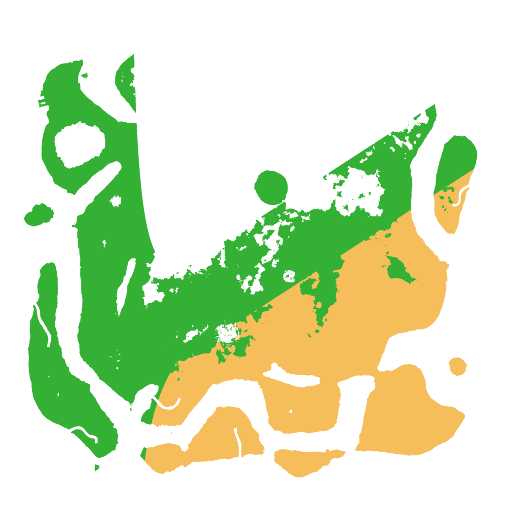 Biome Rust Map: Procedural Map, Size: 4200, Seed: 54197824