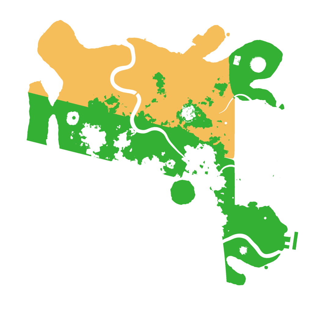 Biome Rust Map: Procedural Map, Size: 3550, Seed: 959628