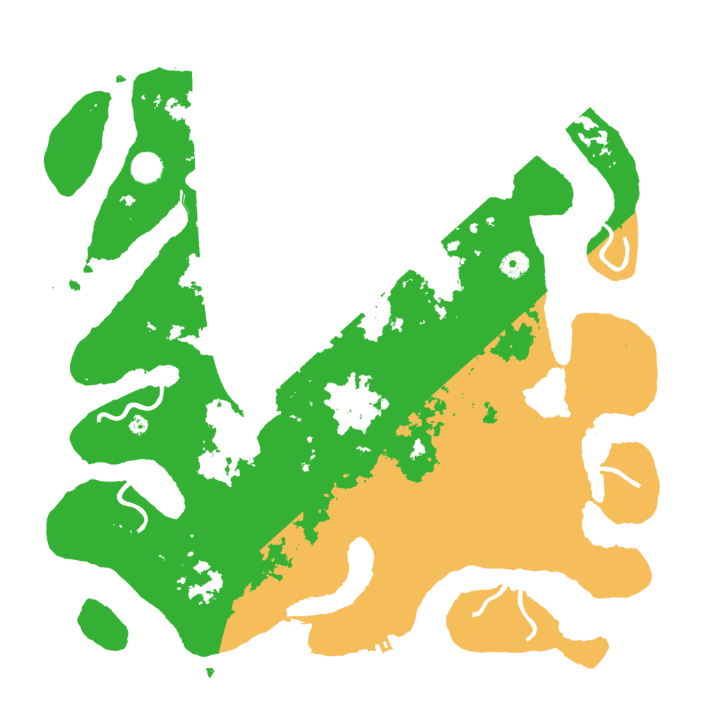 Biome Rust Map: Procedural Map, Size: 4000, Seed: 796566