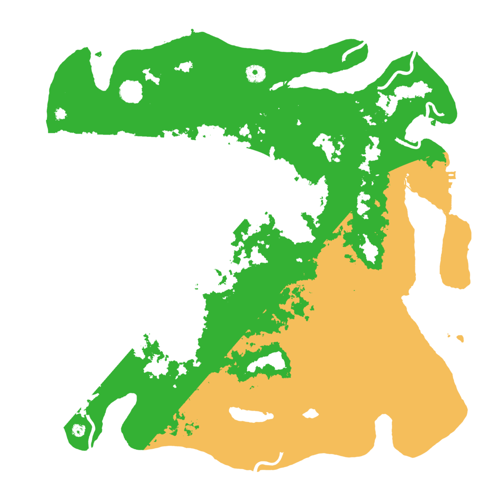 Biome Rust Map: Procedural Map, Size: 4000, Seed: 693662