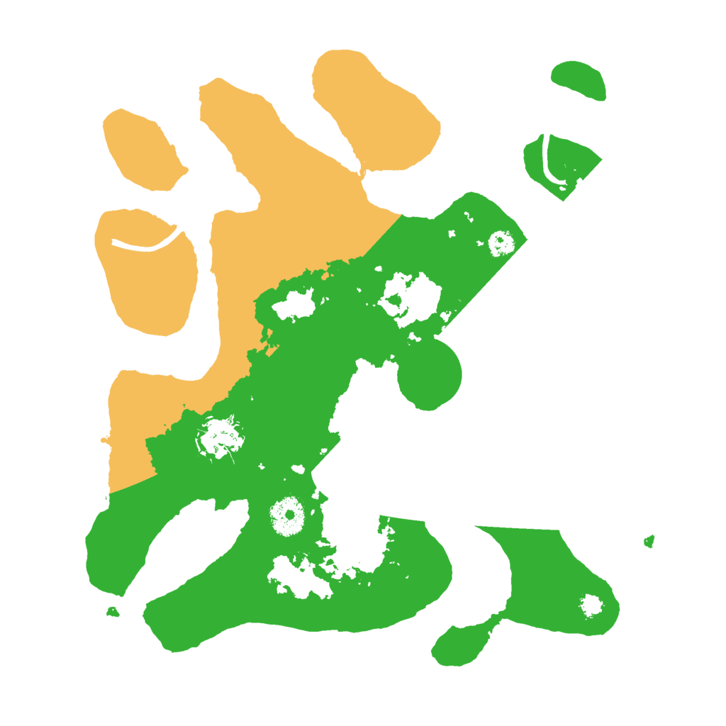 Biome Rust Map: Procedural Map, Size: 3000, Seed: 44885484