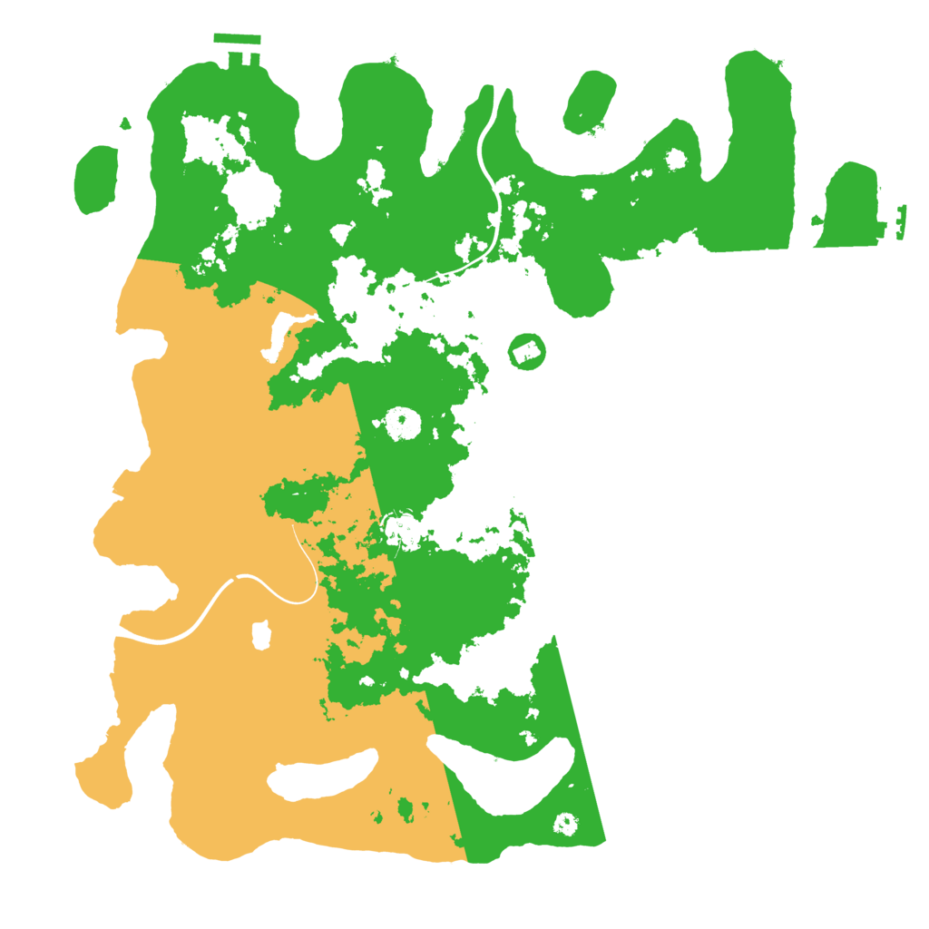 Biome Rust Map: Procedural Map, Size: 4000, Seed: 1896991584