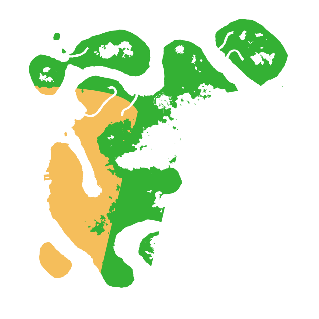 Biome Rust Map: Procedural Map, Size: 3400, Seed: 901423326