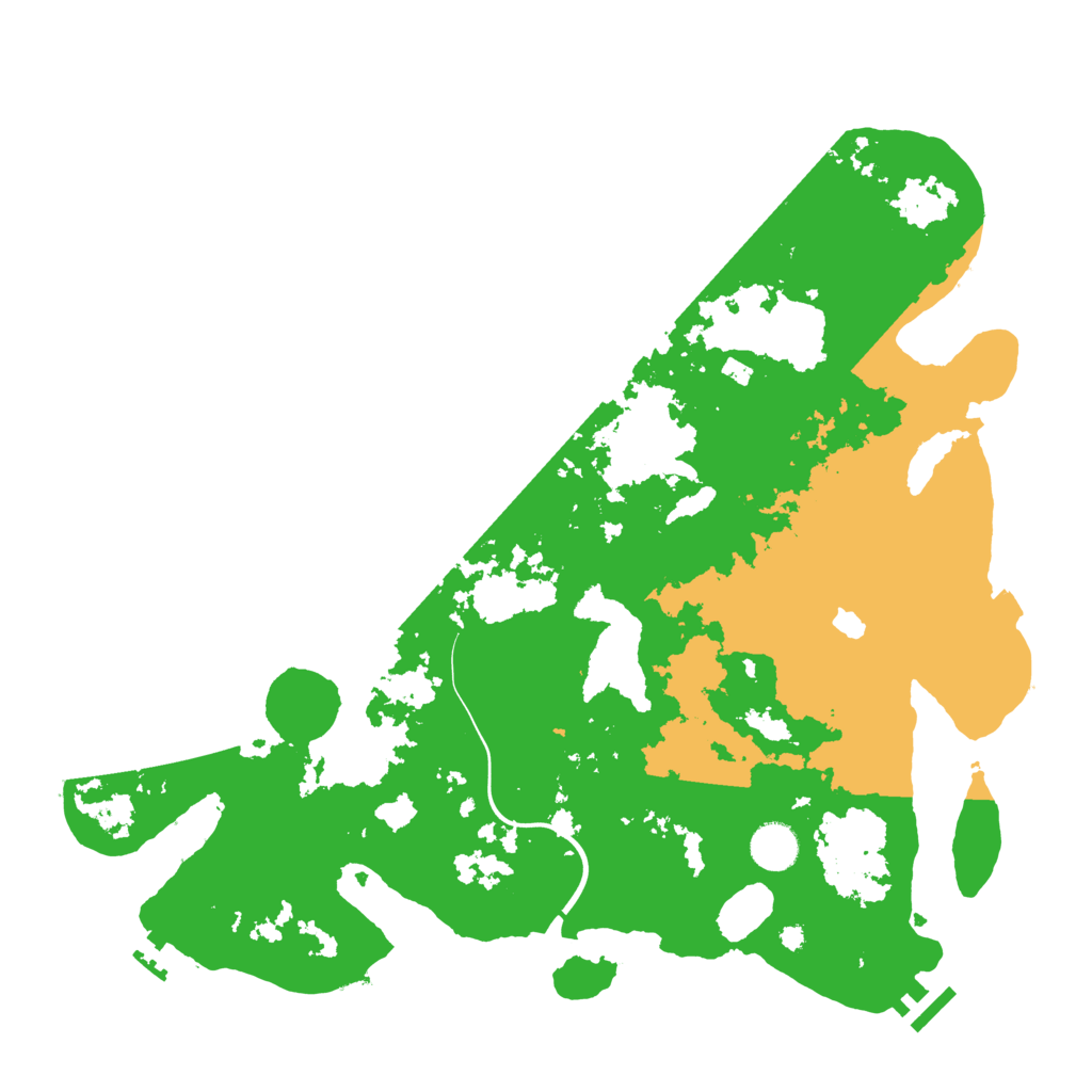 Biome Rust Map: Procedural Map, Size: 4000, Seed: 477116
