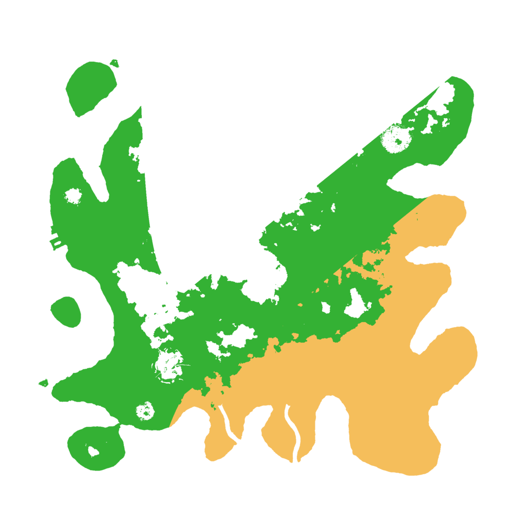 Biome Rust Map: Procedural Map, Size: 3000, Seed: 1014