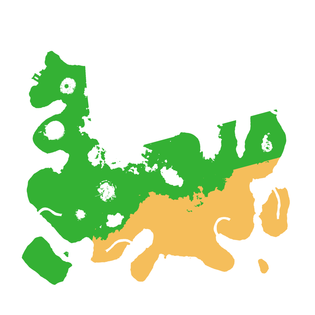 Biome Rust Map: Procedural Map, Size: 3000, Seed: 601959