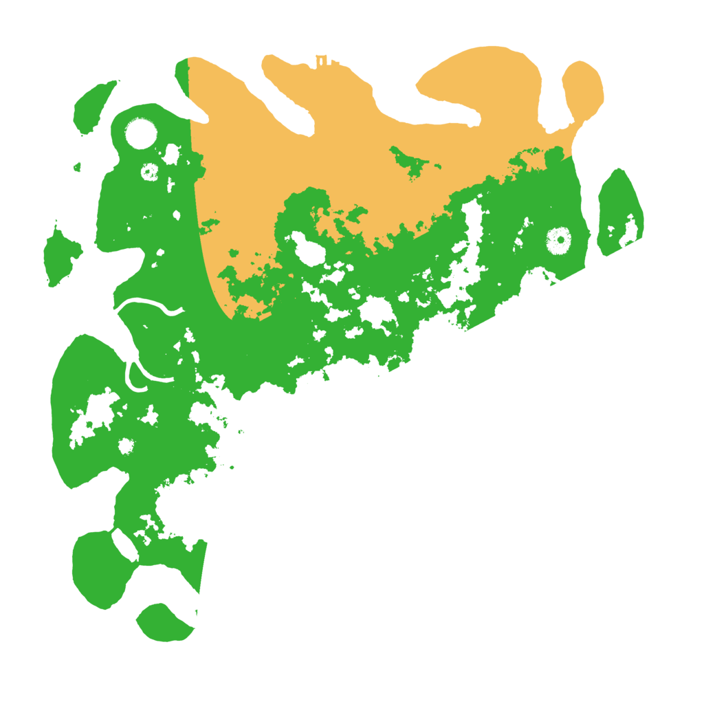 Biome Rust Map: Procedural Map, Size: 4000, Seed: 21542352