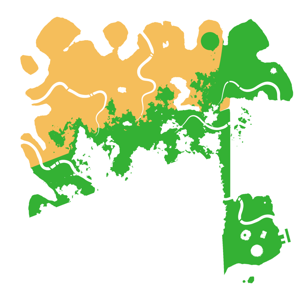 Biome Rust Map: Procedural Map, Size: 4500, Seed: 27012018