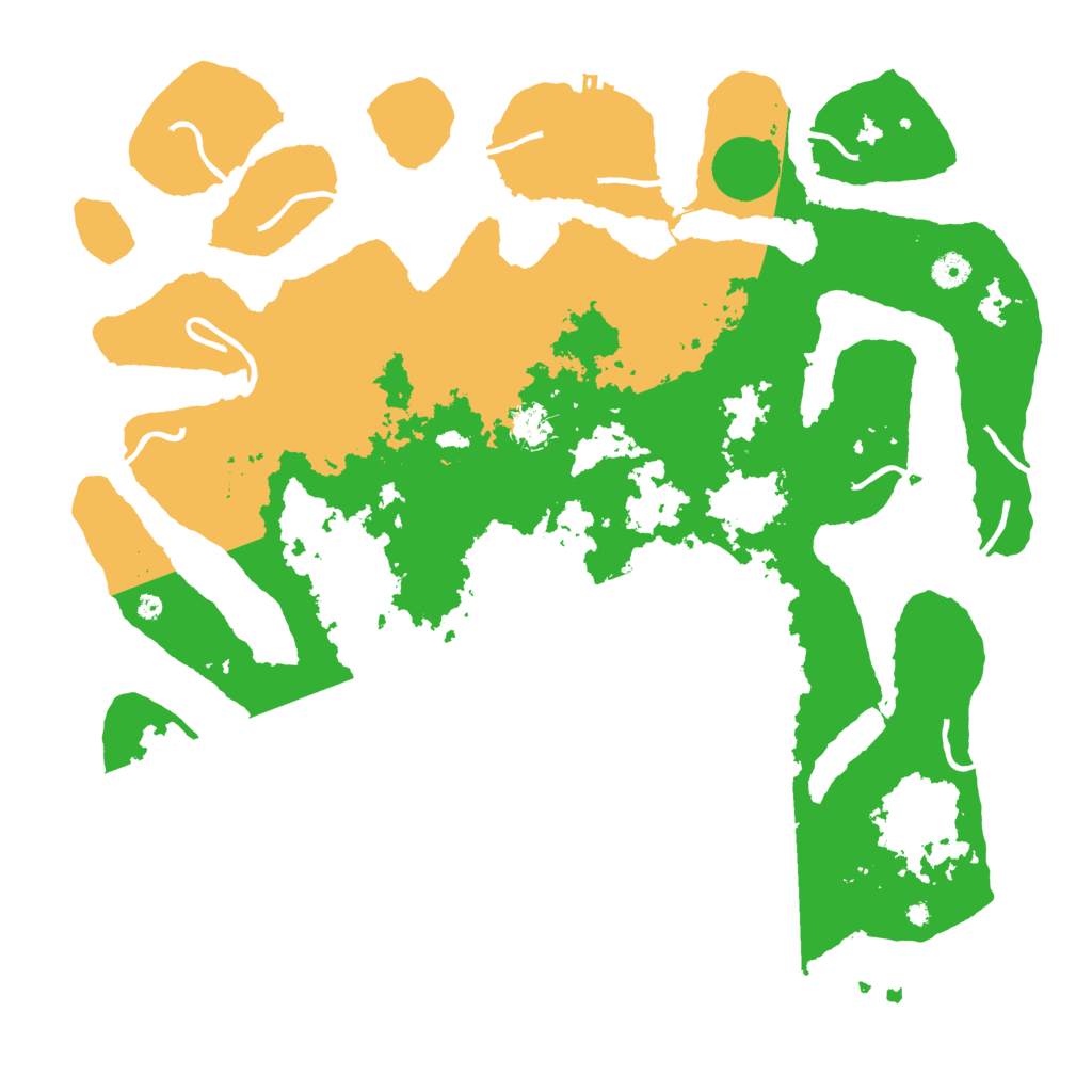 Biome Rust Map: Procedural Map, Size: 4500, Seed: 27012018