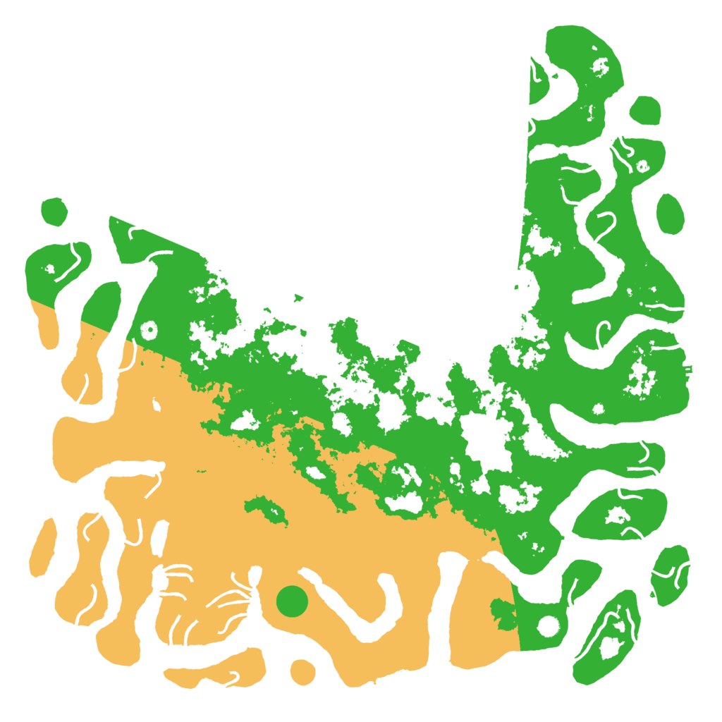 Biome Rust Map: Procedural Map, Size: 6000, Seed: 1556740762