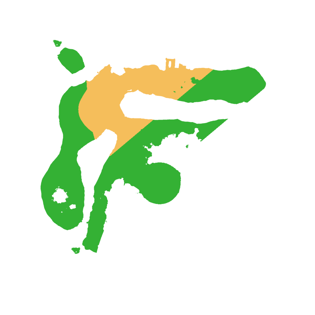 Biome Rust Map: Procedural Map, Size: 2000, Seed: 1987924039