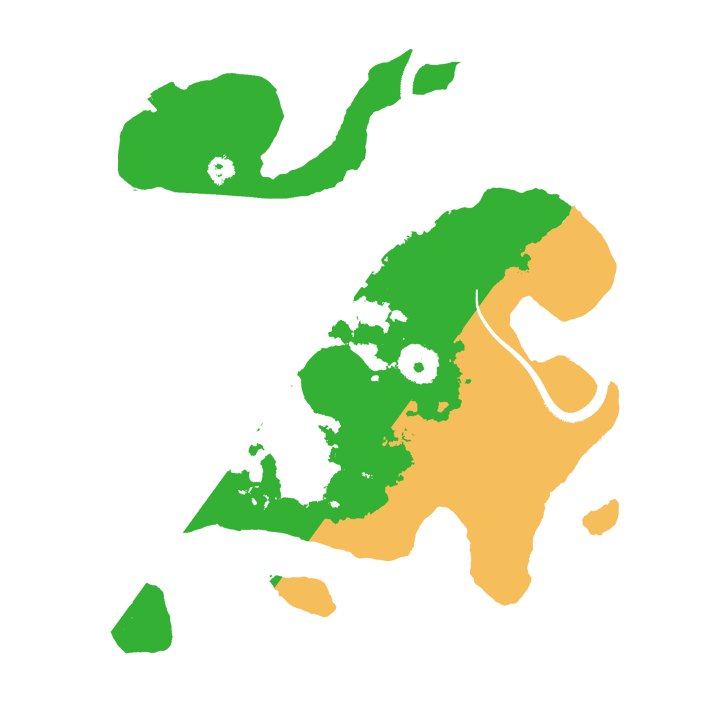 Biome Rust Map: Procedural Map, Size: 2700, Seed: 54325