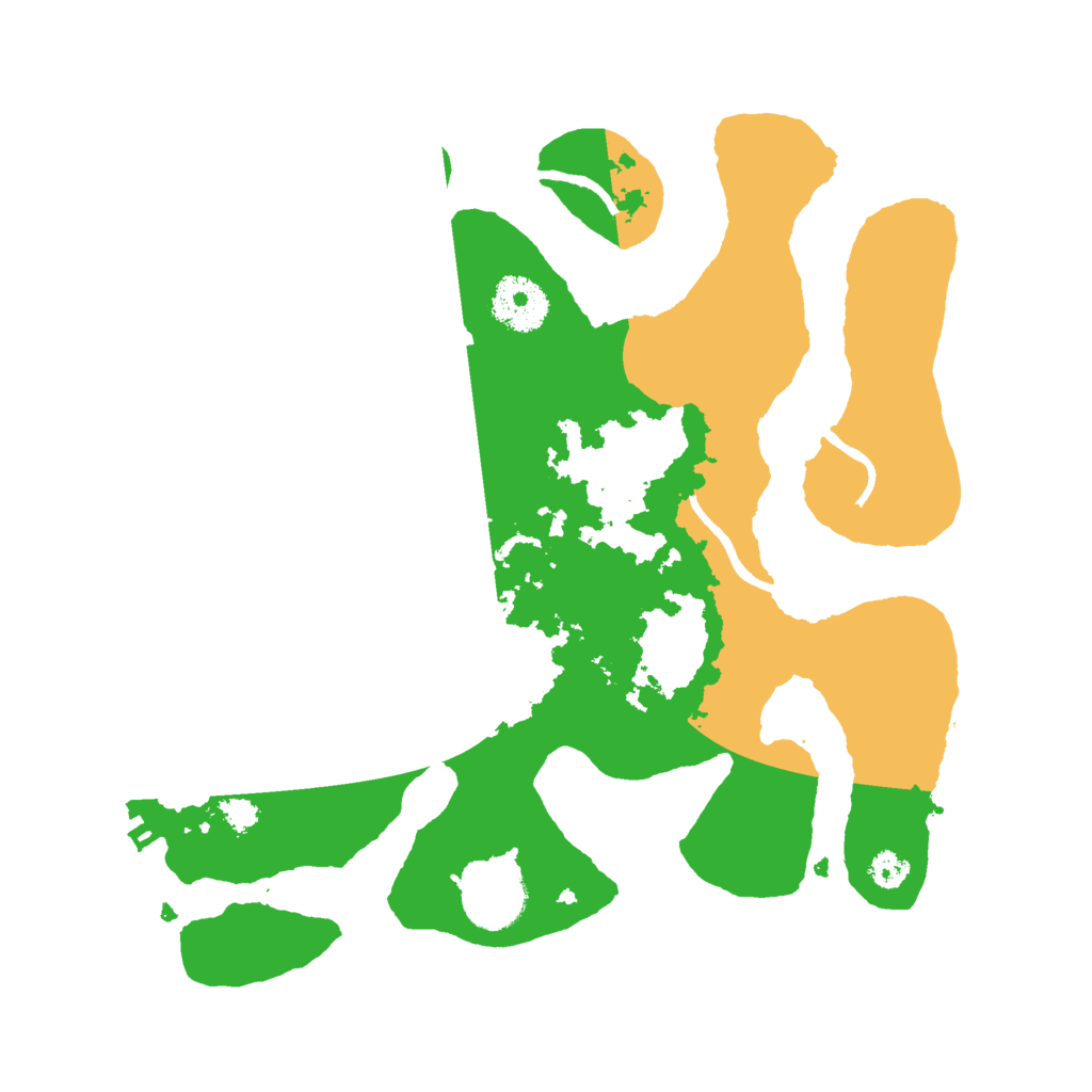 Biome Rust Map: Procedural Map, Size: 3000, Seed: 1781254236