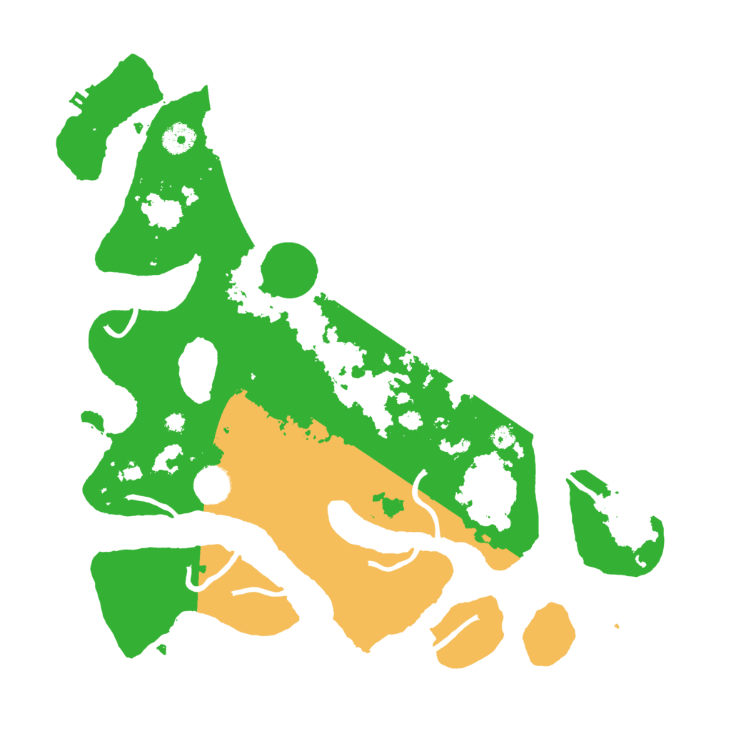 Biome Rust Map: Procedural Map, Size: 3500, Seed: 1596113416