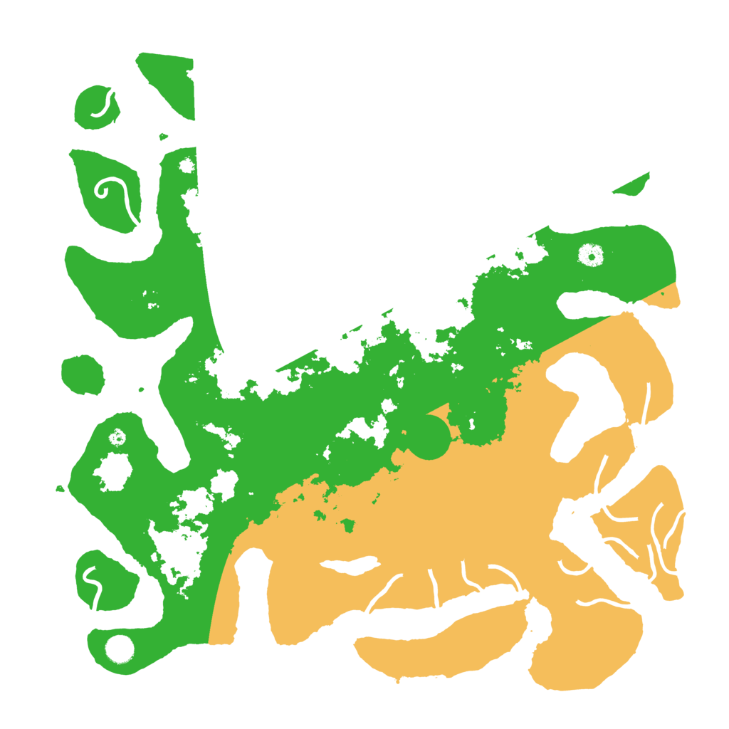 Biome Rust Map: Procedural Map, Size: 4500, Seed: 37477265