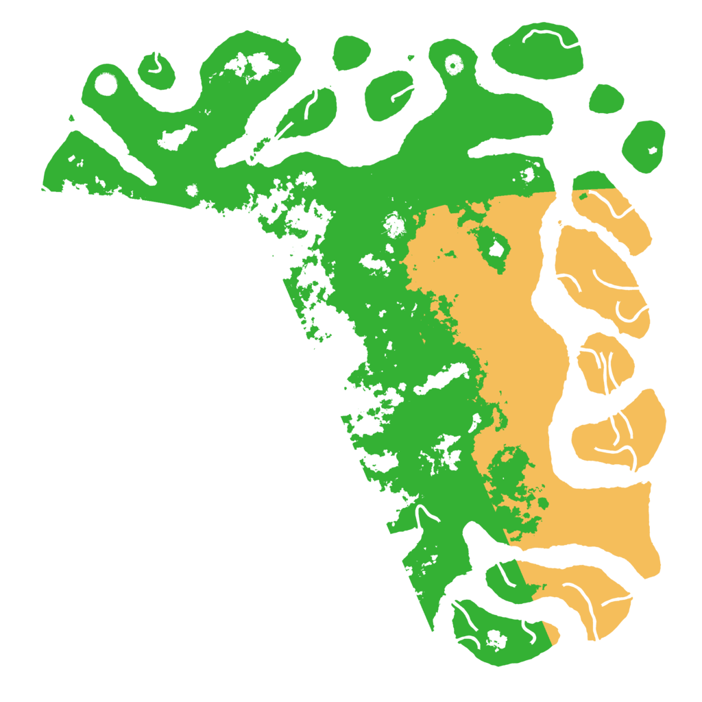 Biome Rust Map: Procedural Map, Size: 5500, Seed: 924583