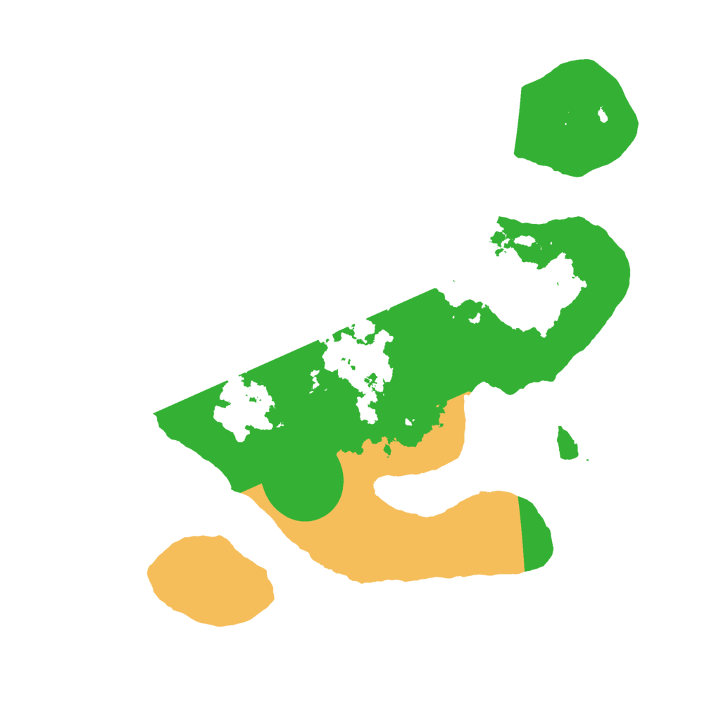 Biome Rust Map: Barren, Size: 2500, Seed: 719029