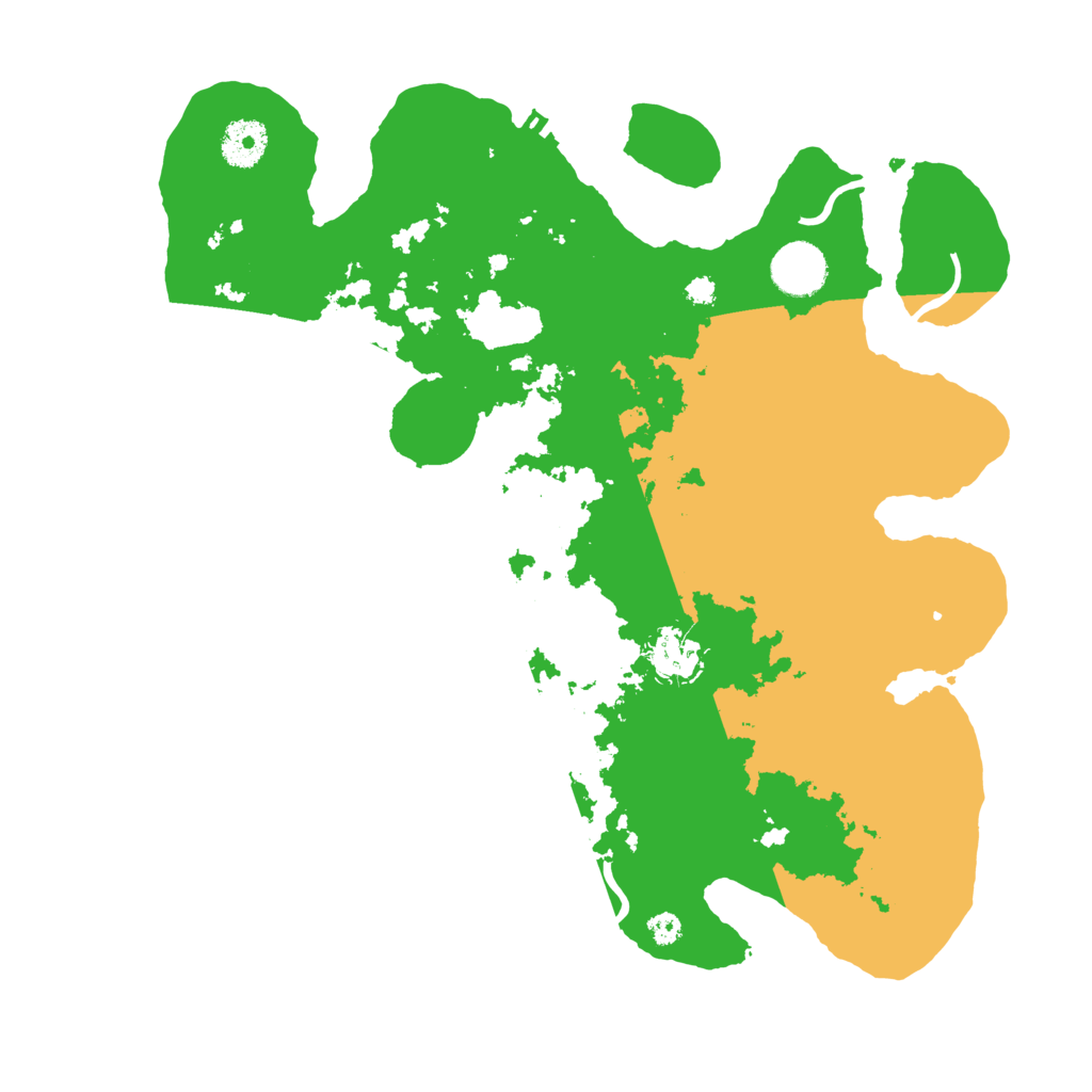 Biome Rust Map: Procedural Map, Size: 3500, Seed: 2072212946