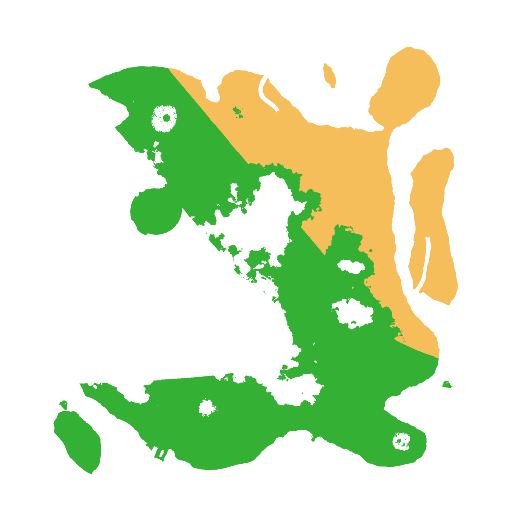 Biome Rust Map: Procedural Map, Size: 3000, Seed: 276333282