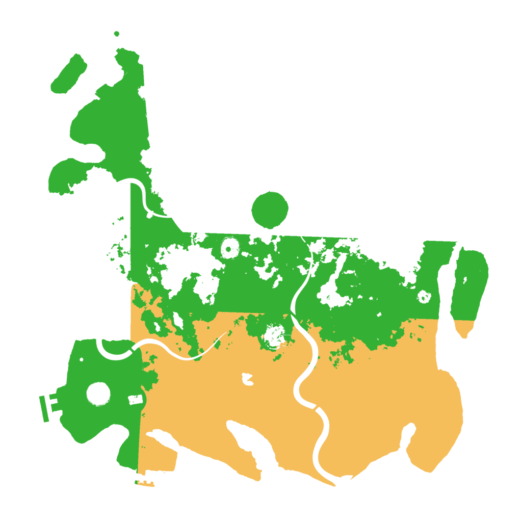 Biome Rust Map: Procedural Map, Size: 4000, Seed: 1997