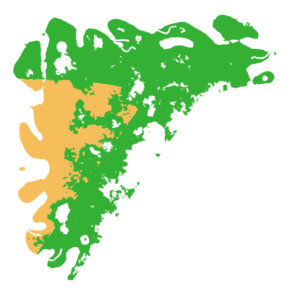 Biome Rust Map: Procedural Map, Size: 5000, Seed: 725369698