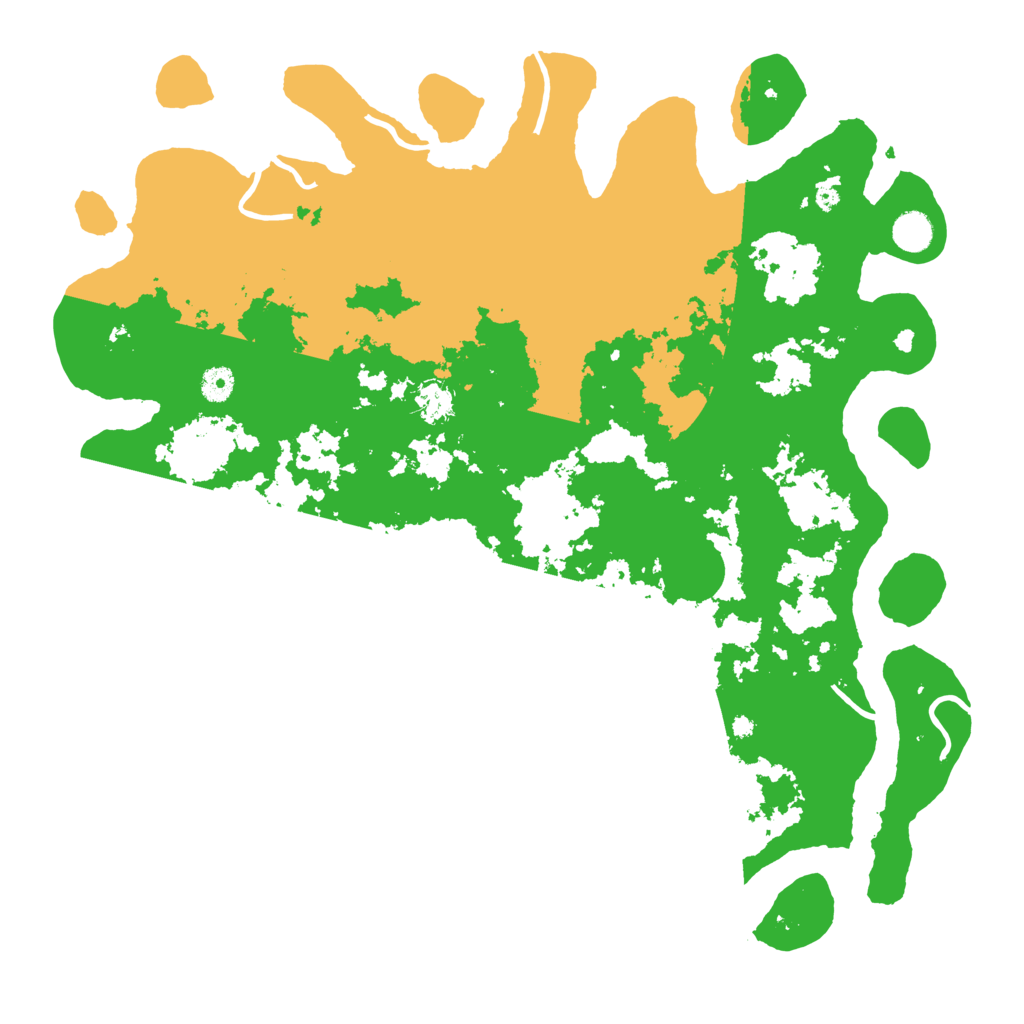 Biome Rust Map: Procedural Map, Size: 4500, Seed: 18879446