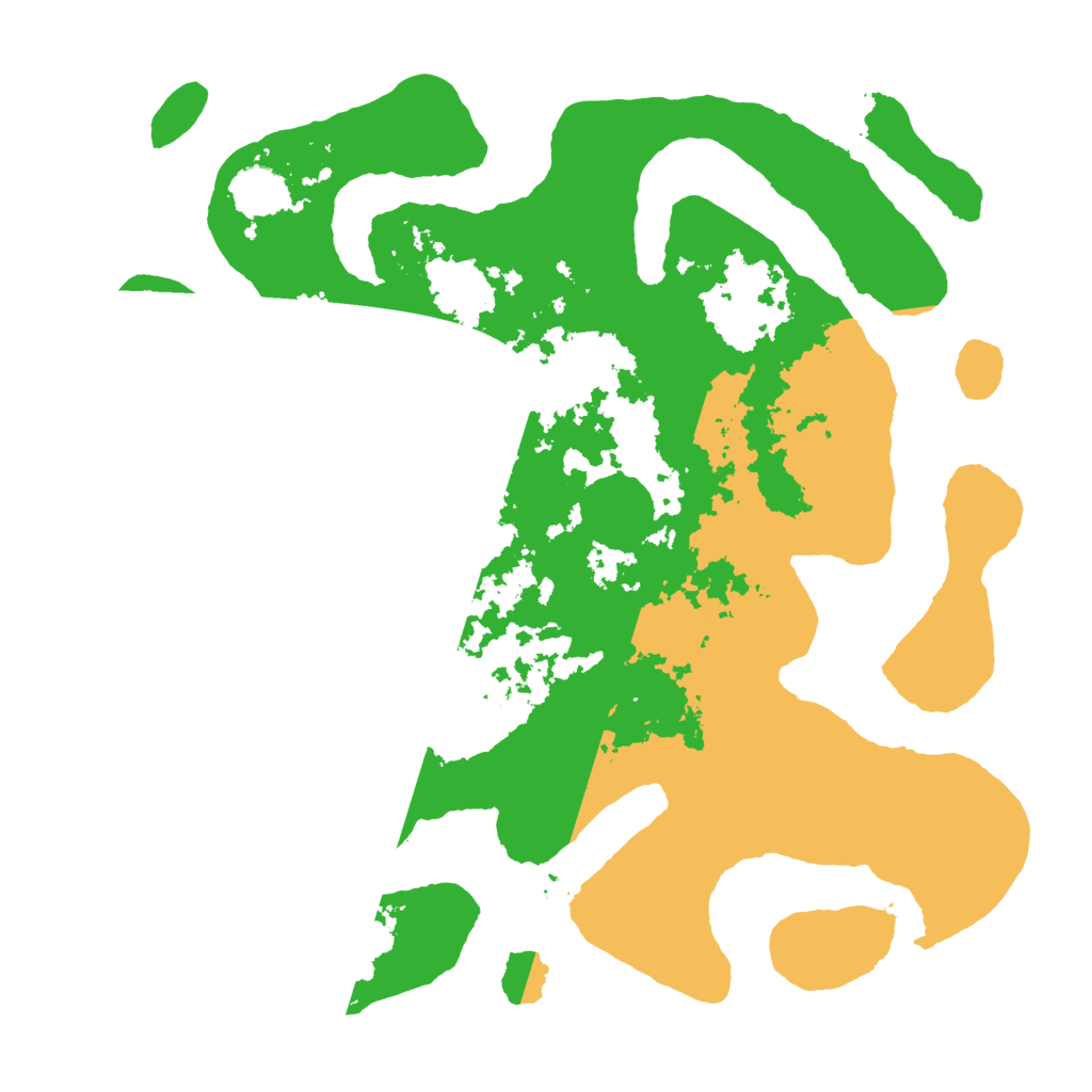 Biome Rust Map: Barren, Size: 4000, Seed: 1989192881