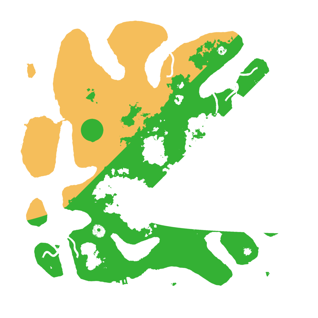 Biome Rust Map: Procedural Map, Size: 3750, Seed: 3257160