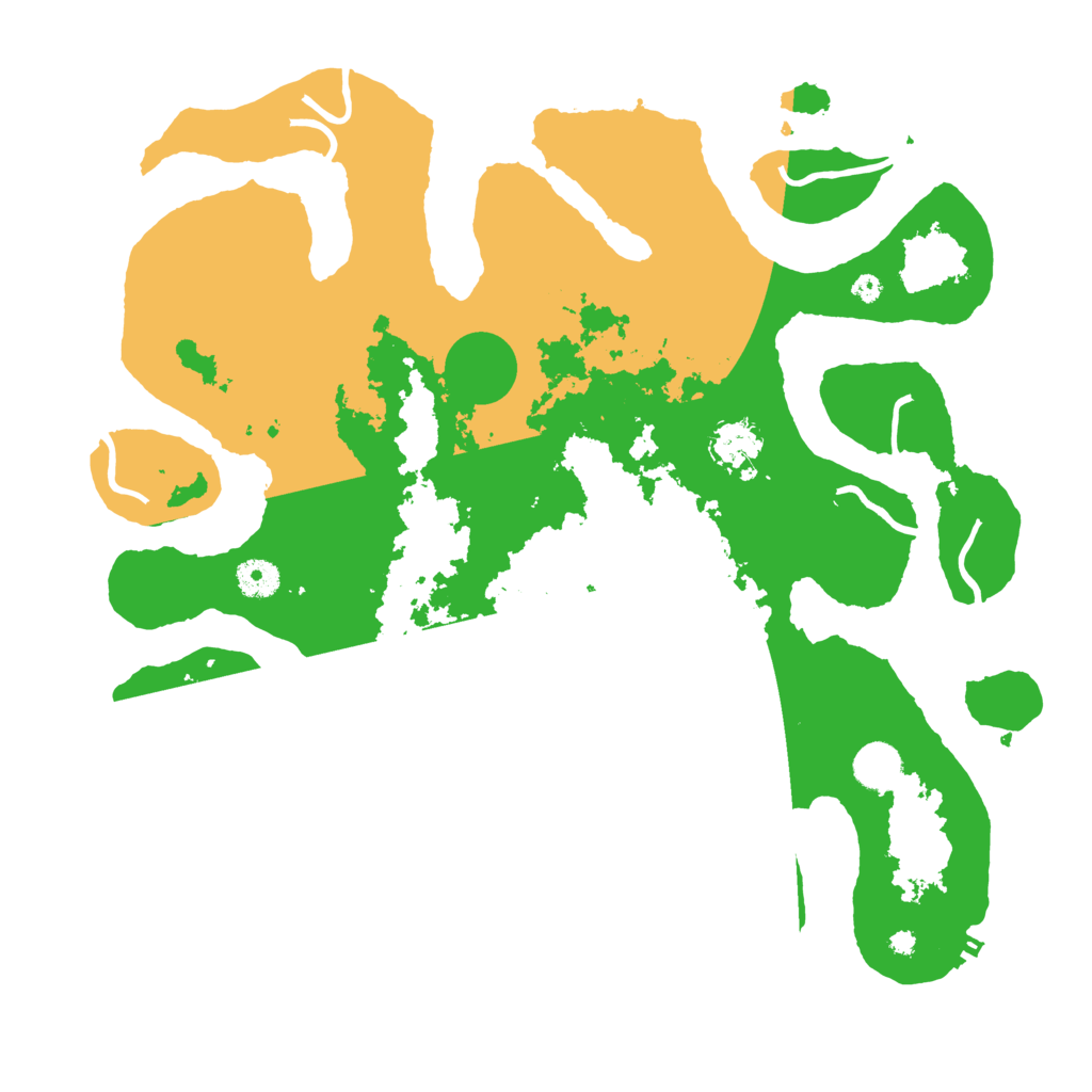 Biome Rust Map: Procedural Map, Size: 4000, Seed: 2097430