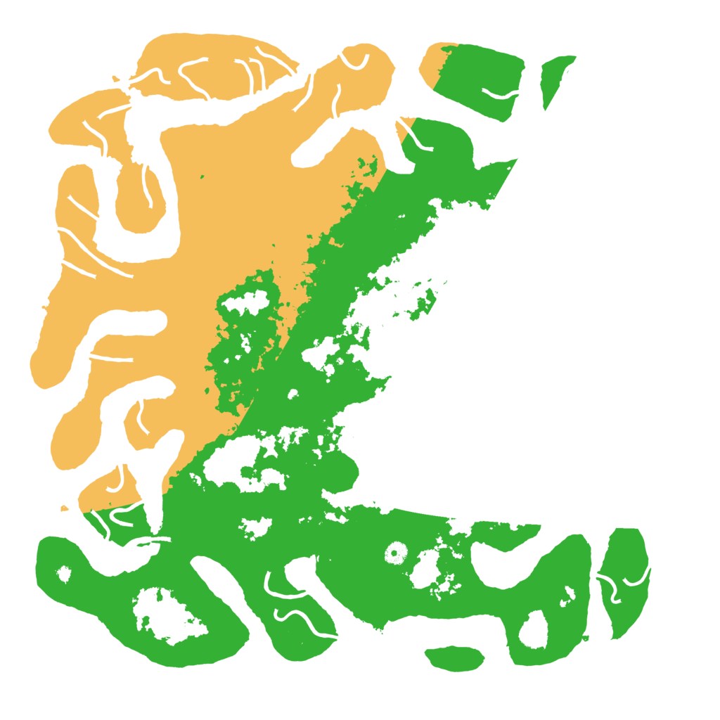 Biome Rust Map: Procedural Map, Size: 4800, Seed: 50500