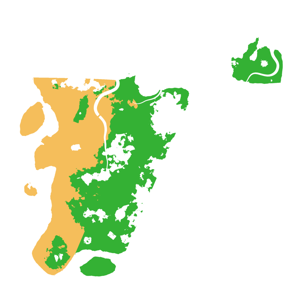 Biome Rust Map: Procedural Map, Size: 4000, Seed: 23