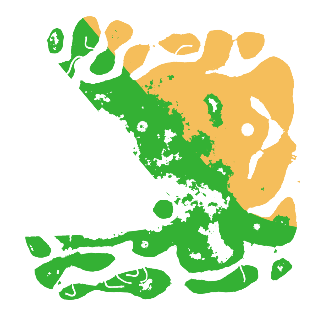 Biome Rust Map: Procedural Map, Size: 4500, Seed: 4023
