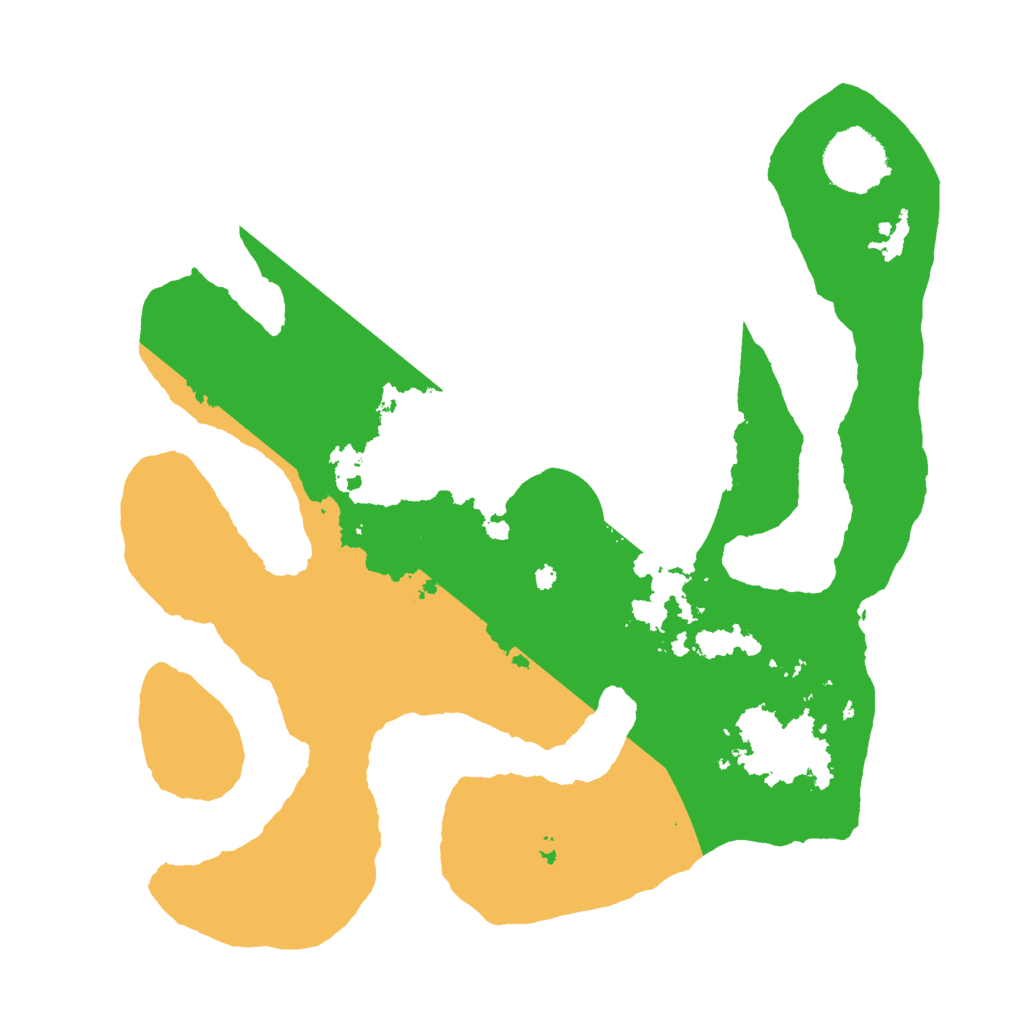 Biome Rust Map: Barren, Size: 3000, Seed: 1589471147