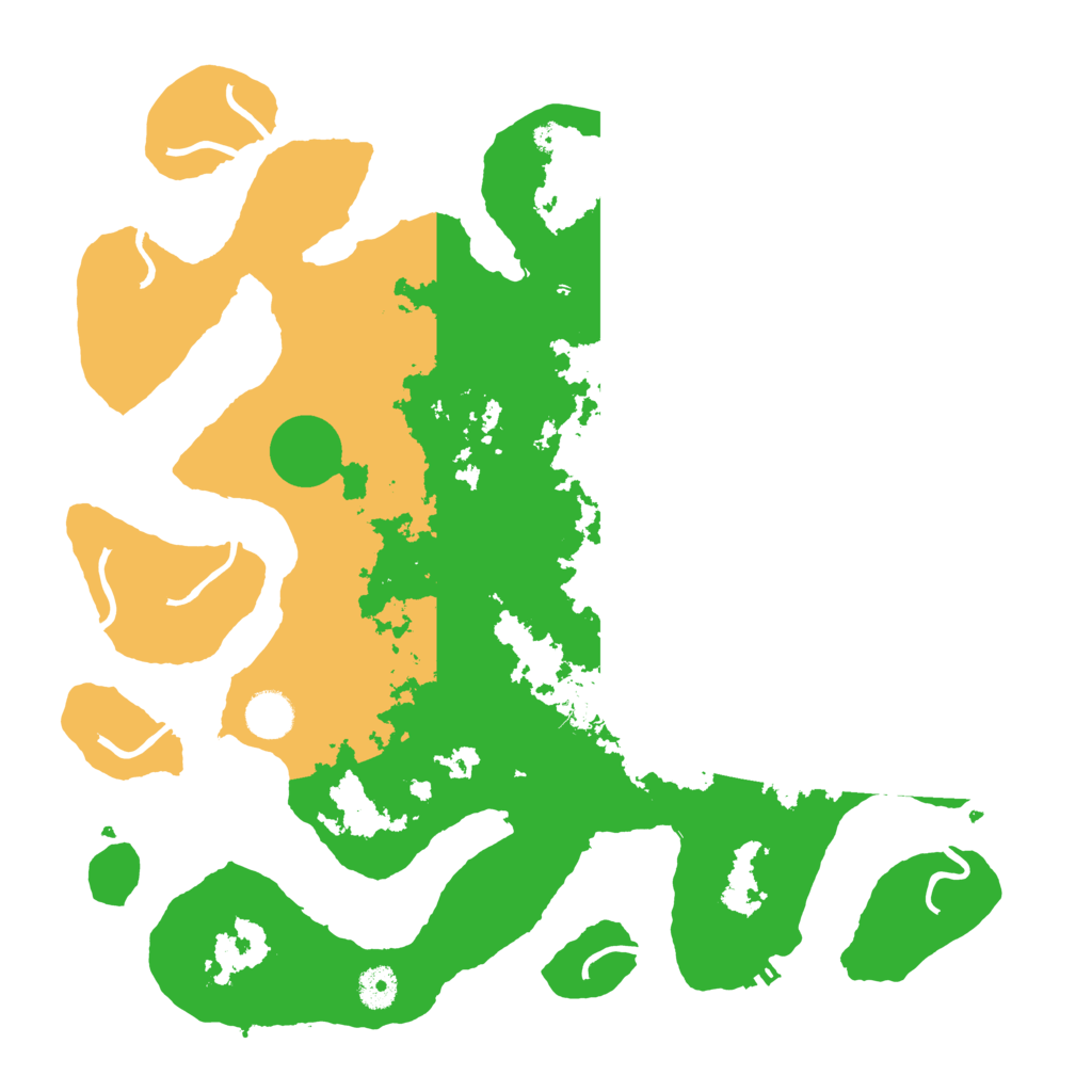 Biome Rust Map: Procedural Map, Size: 4000, Seed: 551394