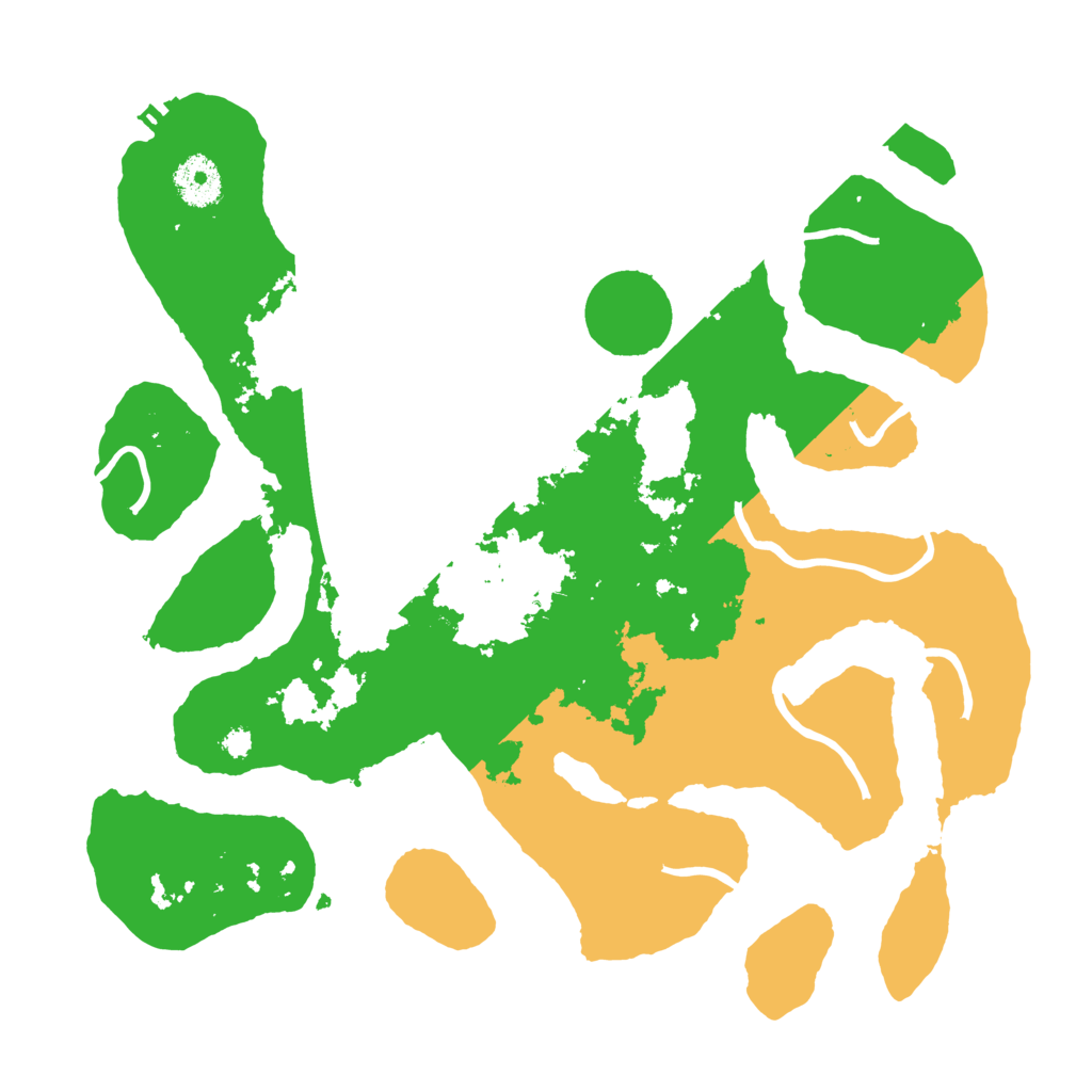 Biome Rust Map: Procedural Map, Size: 3400, Seed: 793197