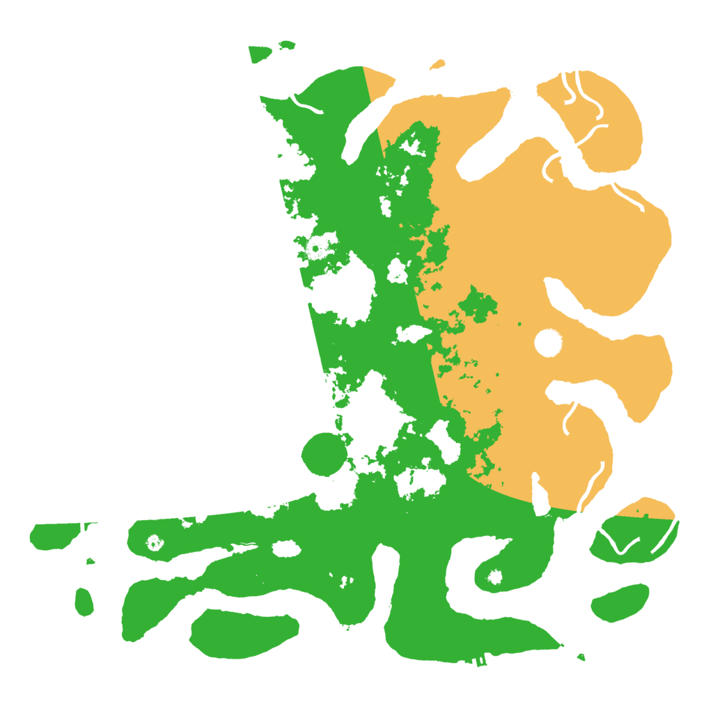 Biome Rust Map: Procedural Map, Size: 4500, Seed: 4505