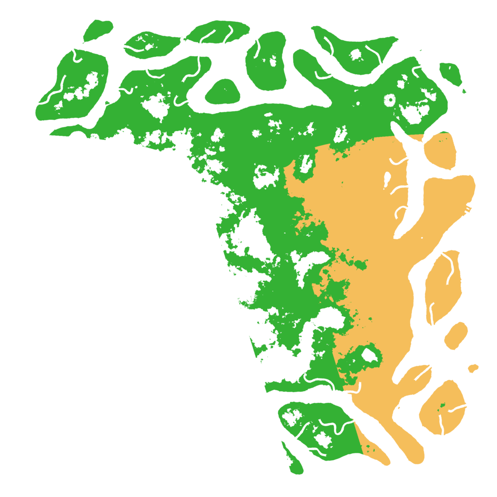 Biome Rust Map: Procedural Map, Size: 6000, Seed: 375485181