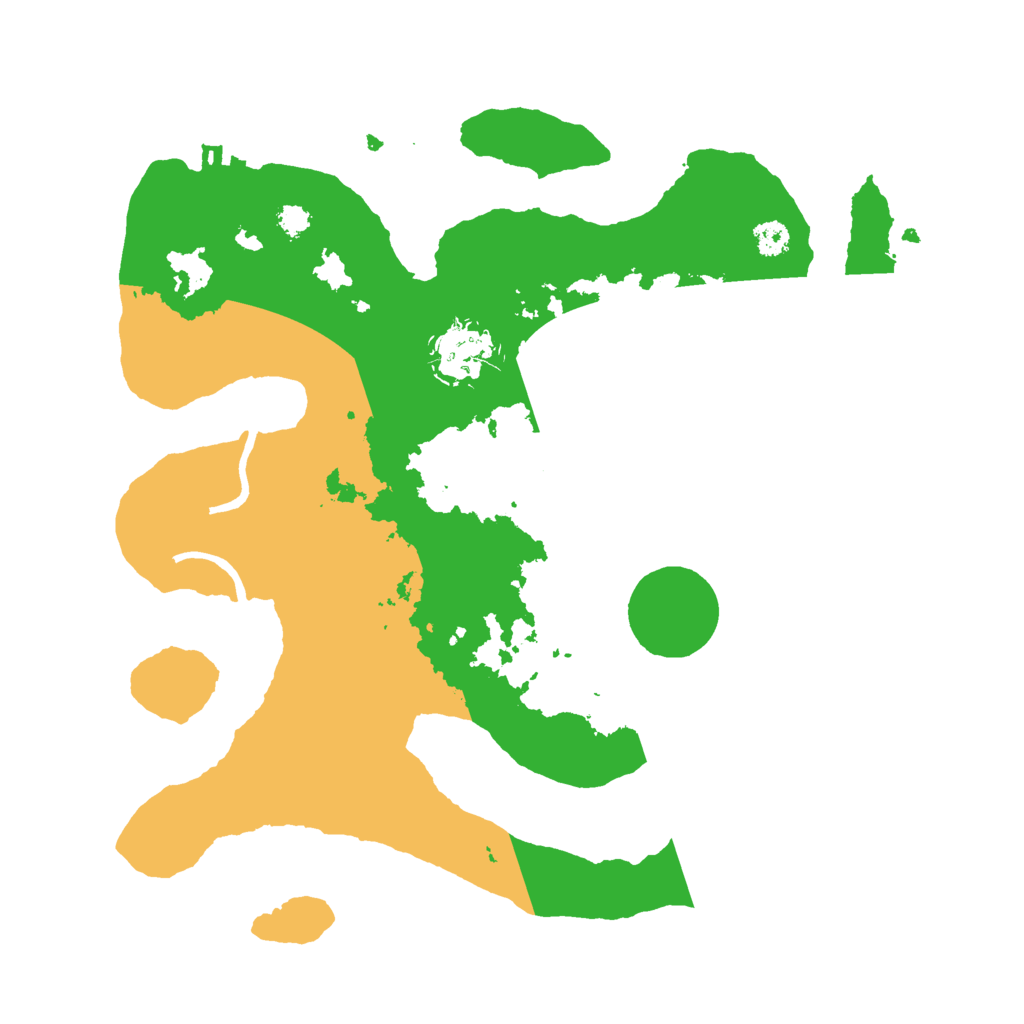 Biome Rust Map: Procedural Map, Size: 3000, Seed: 2784