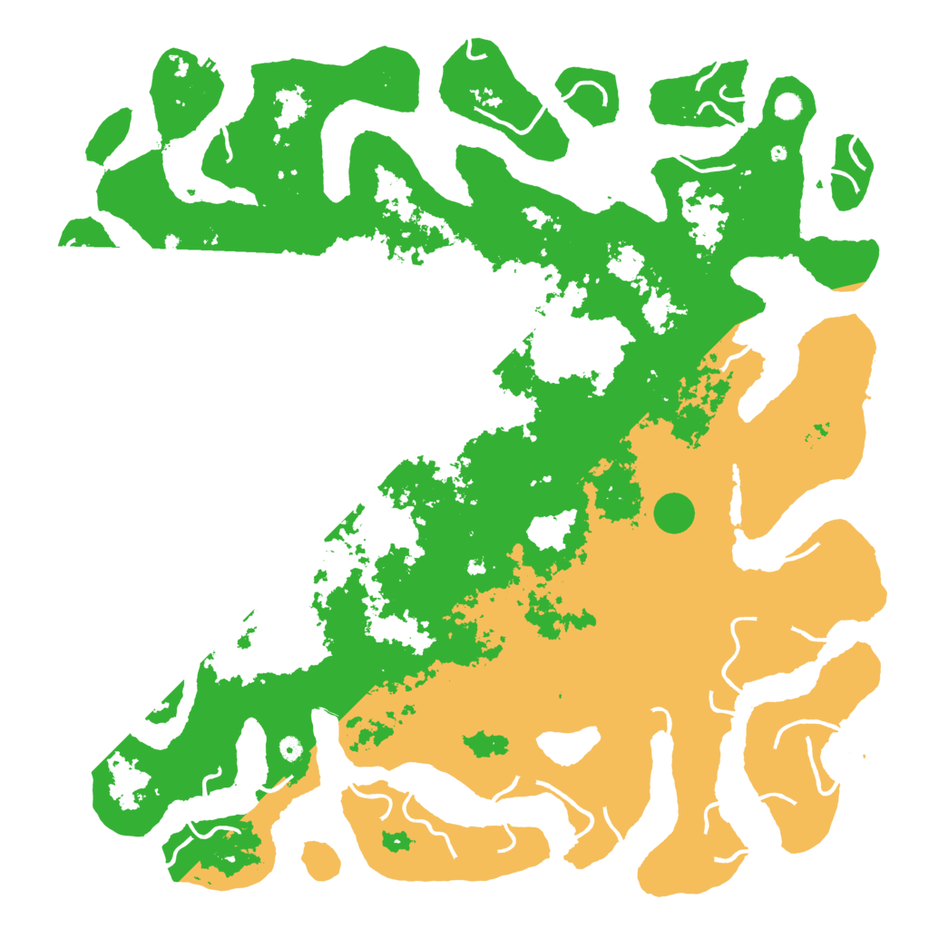 Biome Rust Map: Procedural Map, Size: 6000, Seed: 376034