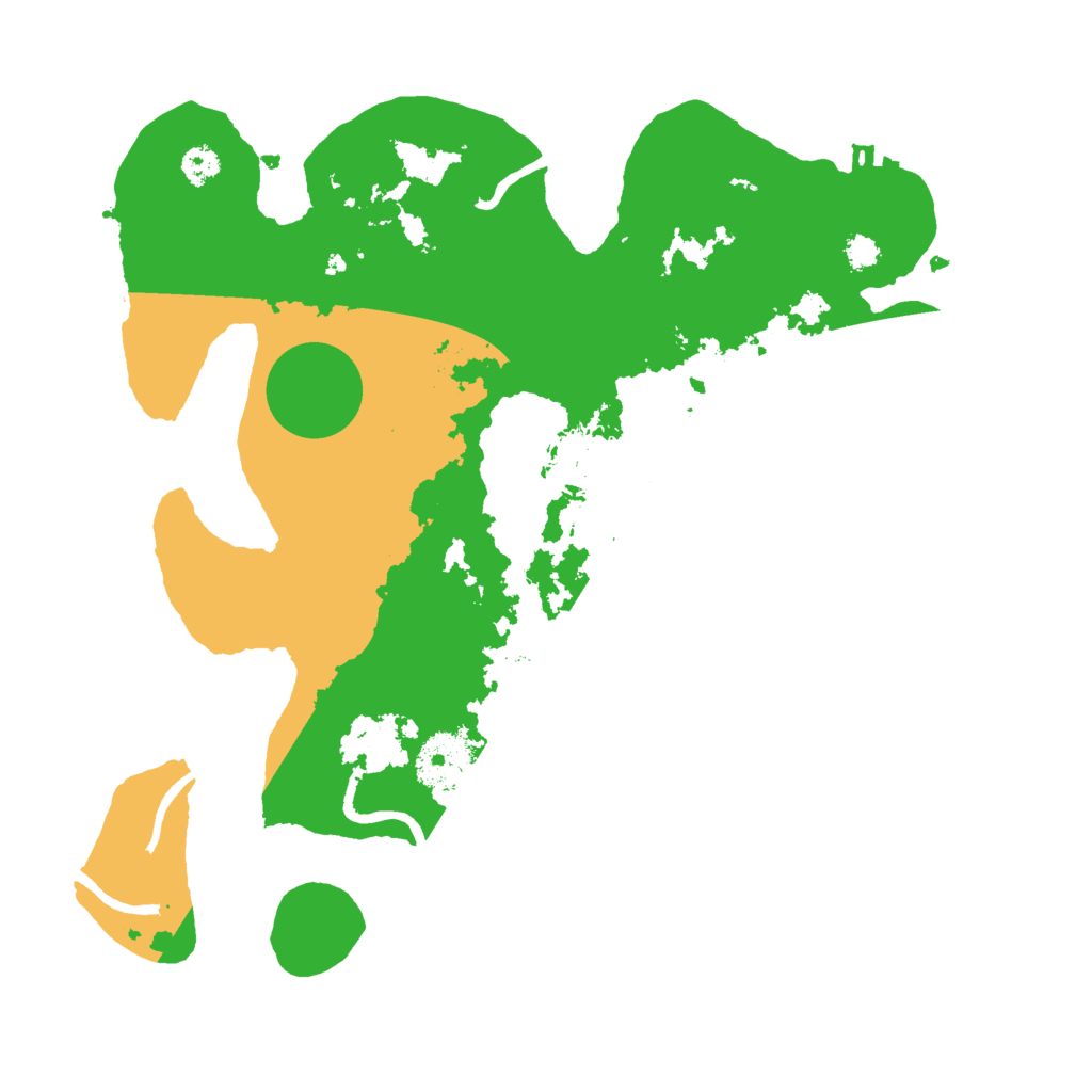 Biome Rust Map: Procedural Map, Size: 3000, Seed: 1066618413