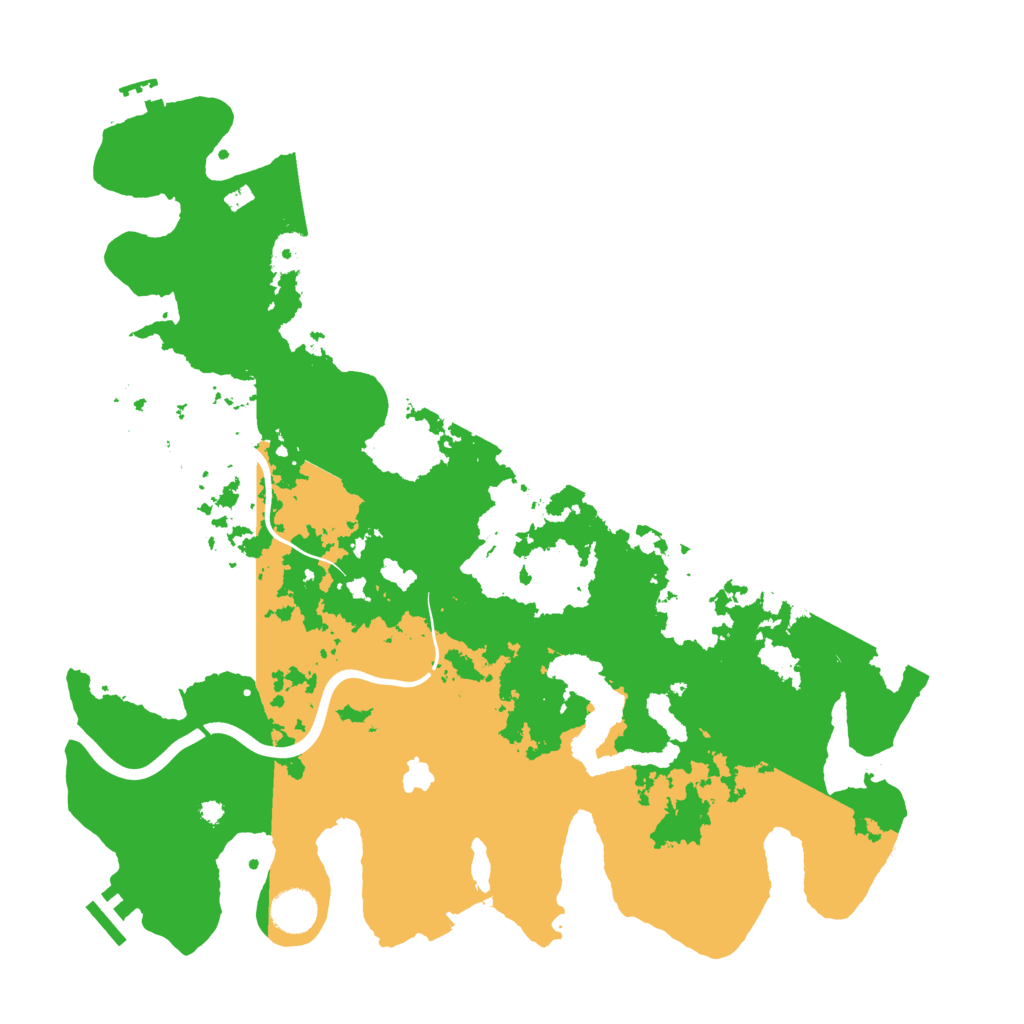 Biome Rust Map: Procedural Map, Size: 4000, Seed: 1008940