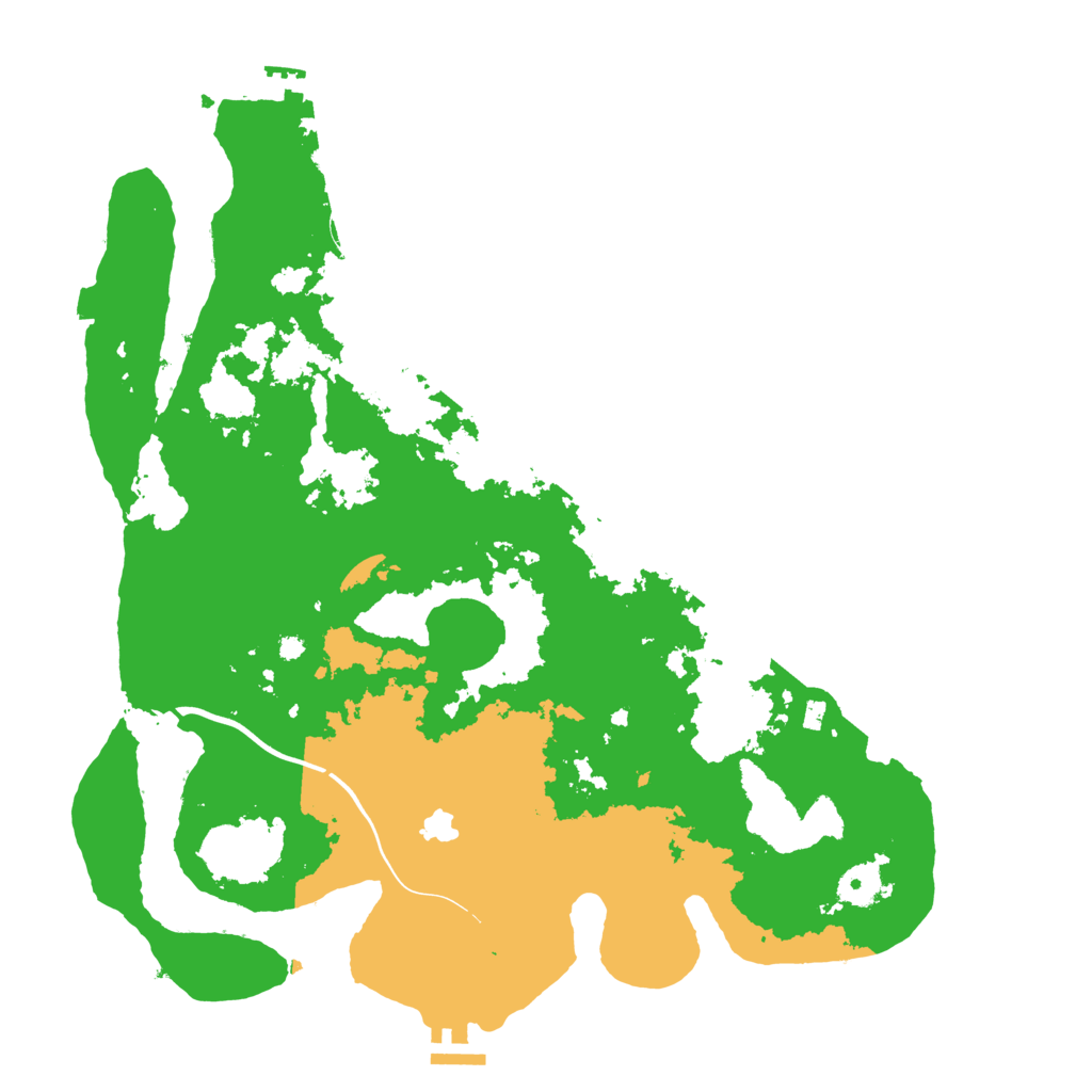 Biome Rust Map: Procedural Map, Size: 4000, Seed: 5314249