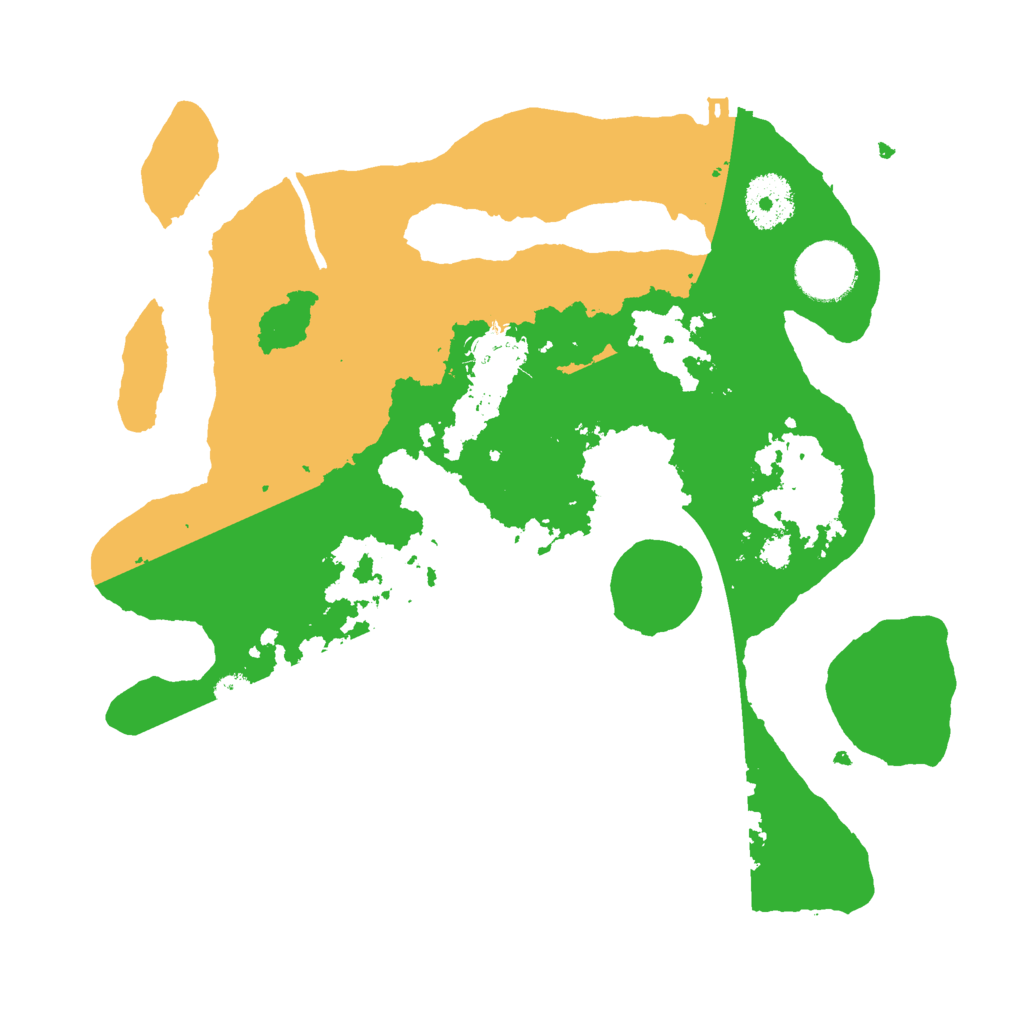 Biome Rust Map: Procedural Map, Size: 3000, Seed: 13338