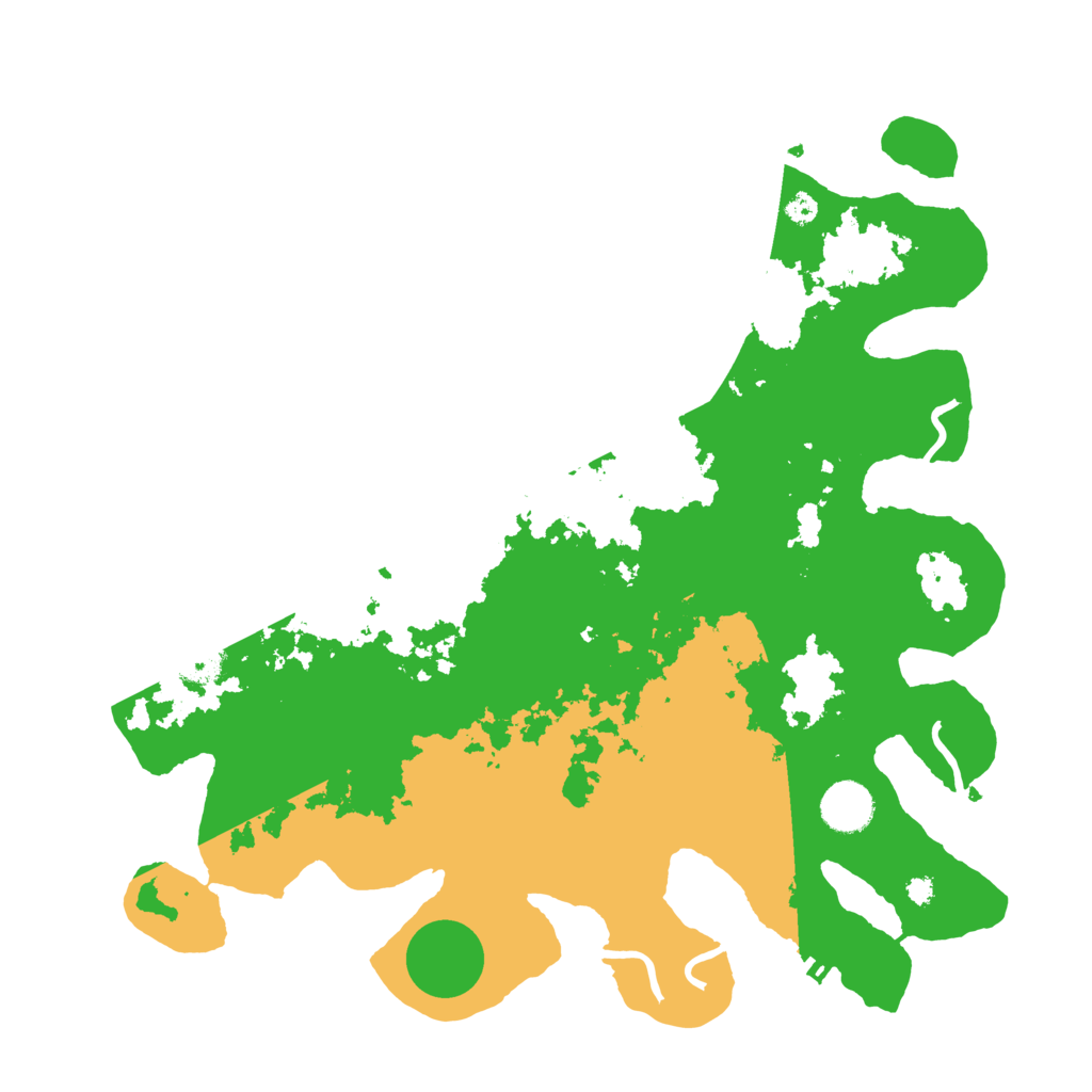 Biome Rust Map: Procedural Map, Size: 3700, Seed: 1374436734