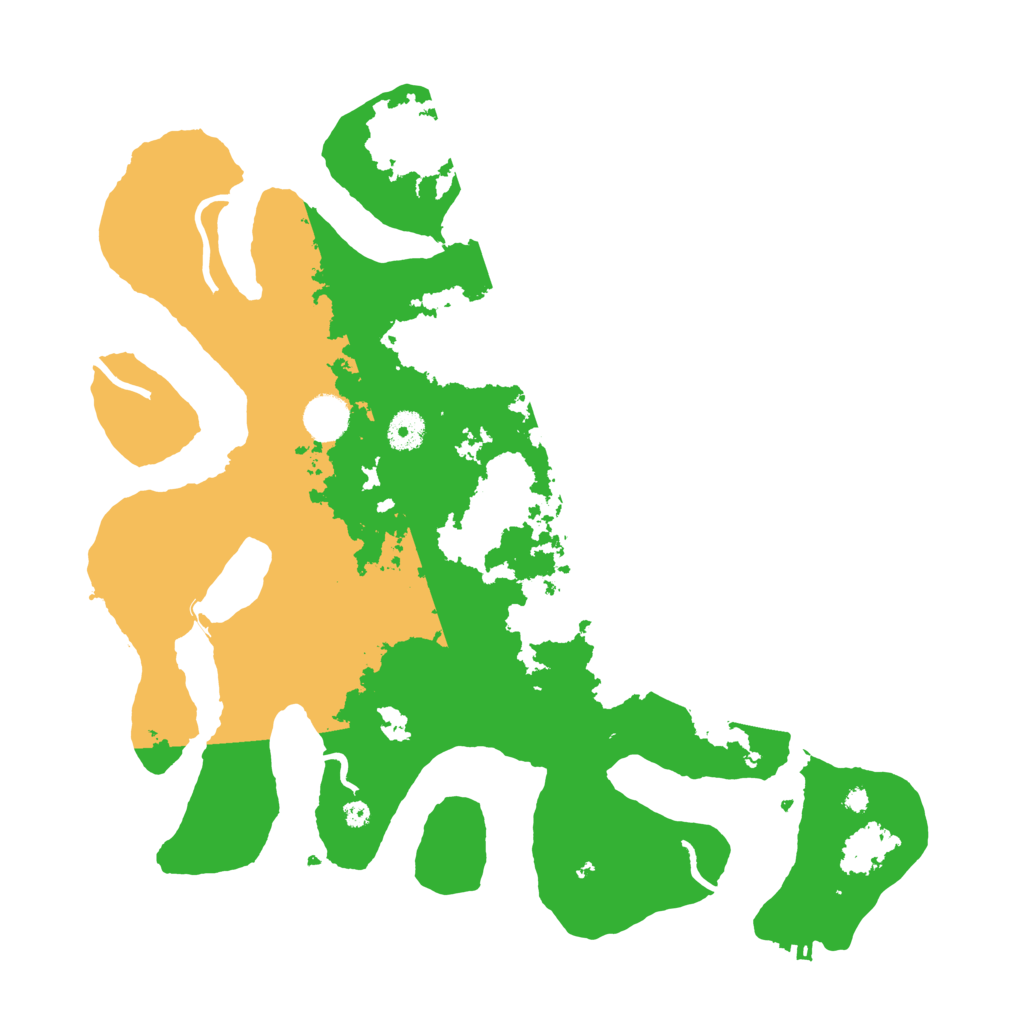 Biome Rust Map: Procedural Map, Size: 4000, Seed: 10952