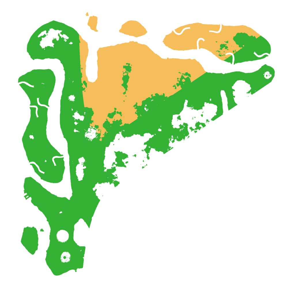 Biome Rust Map: Procedural Map, Size: 4250, Seed: 869850000
