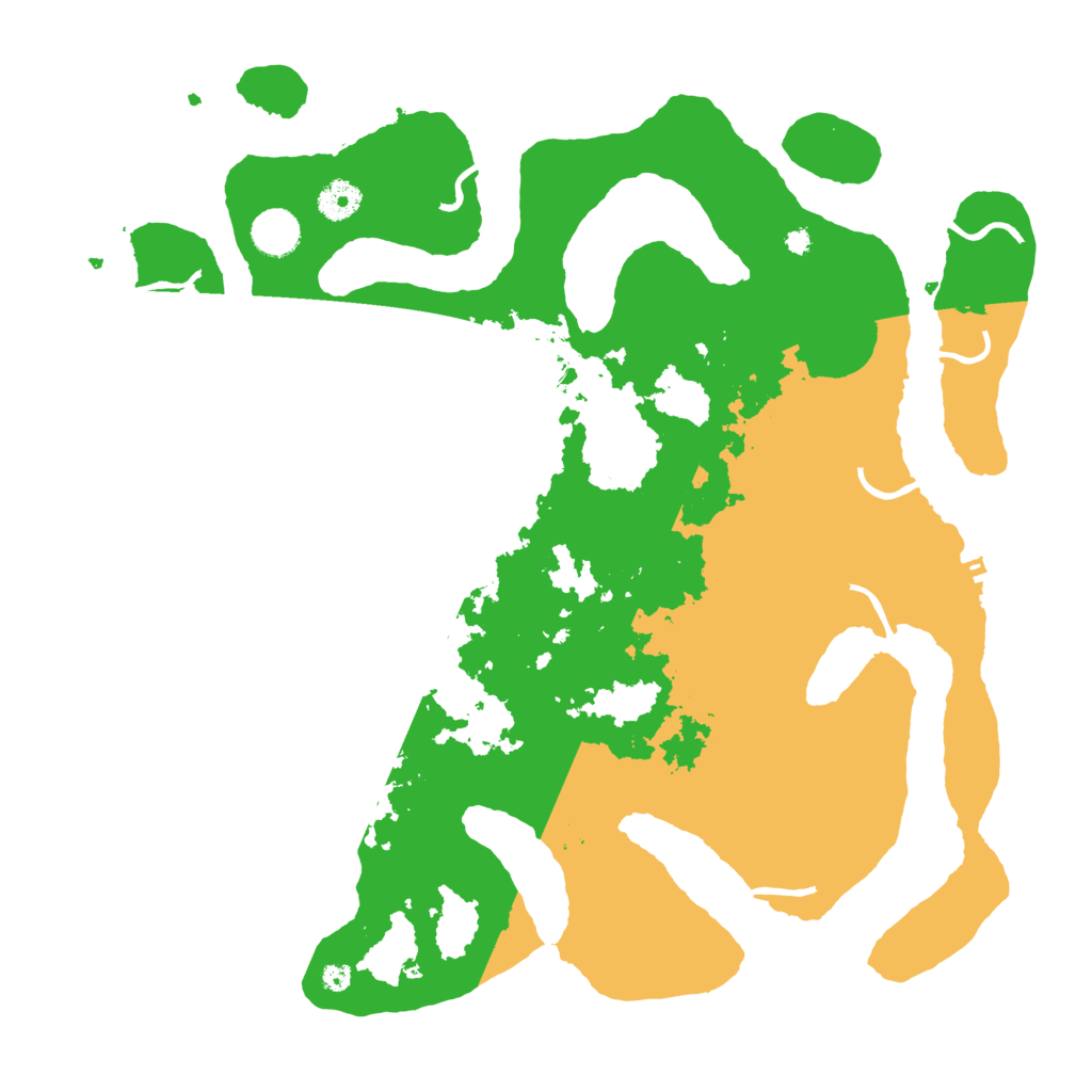 Biome Rust Map: Procedural Map, Size: 4000, Seed: 182569