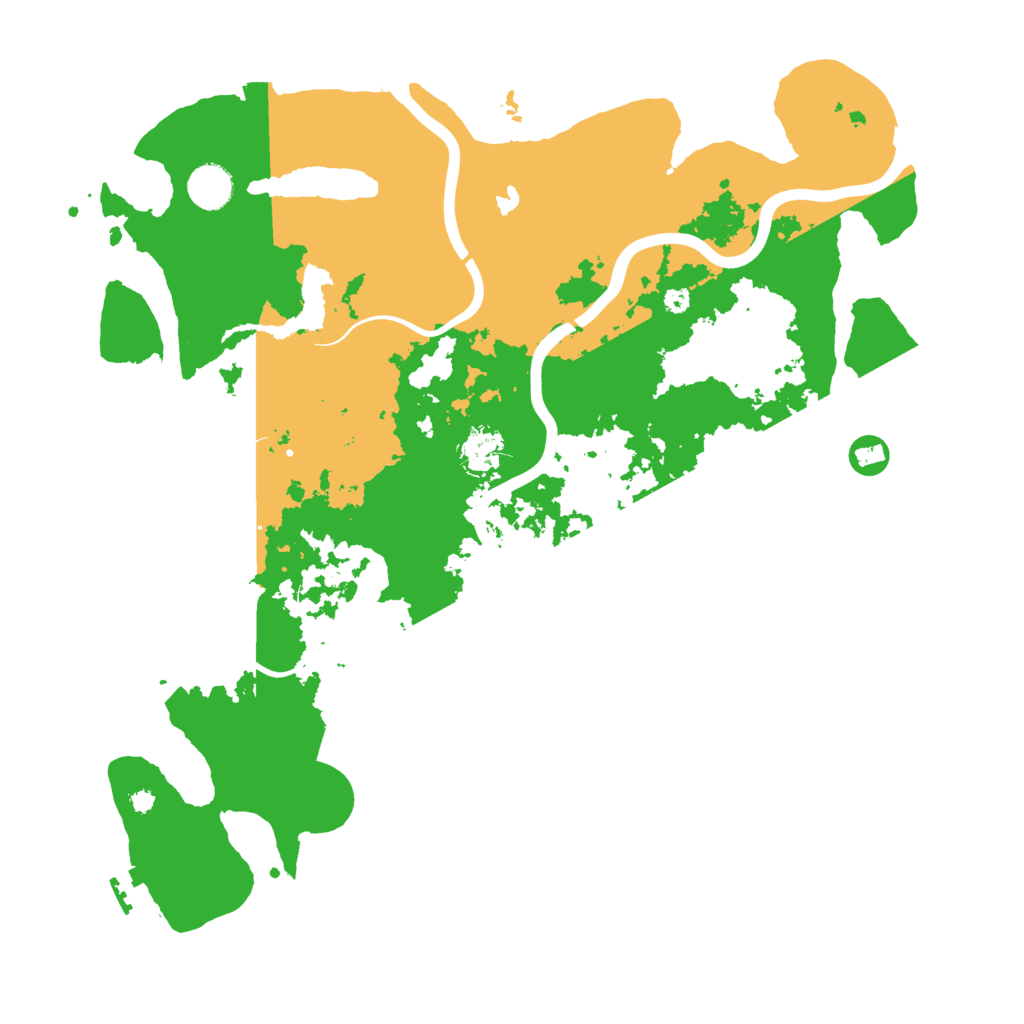 Biome Rust Map: Procedural Map, Size: 4000, Seed: 1725497722