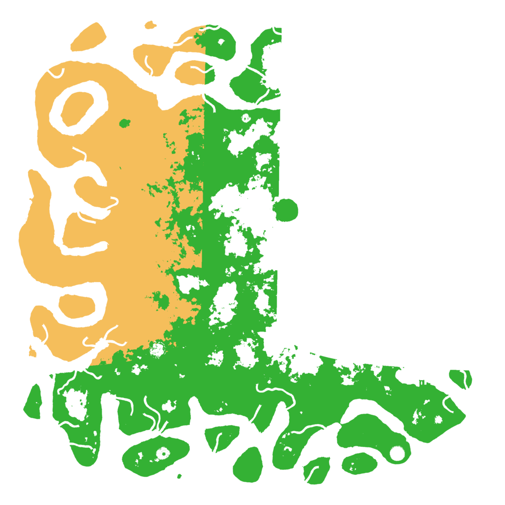 Biome Rust Map: Procedural Map, Size: 6000, Seed: 926392