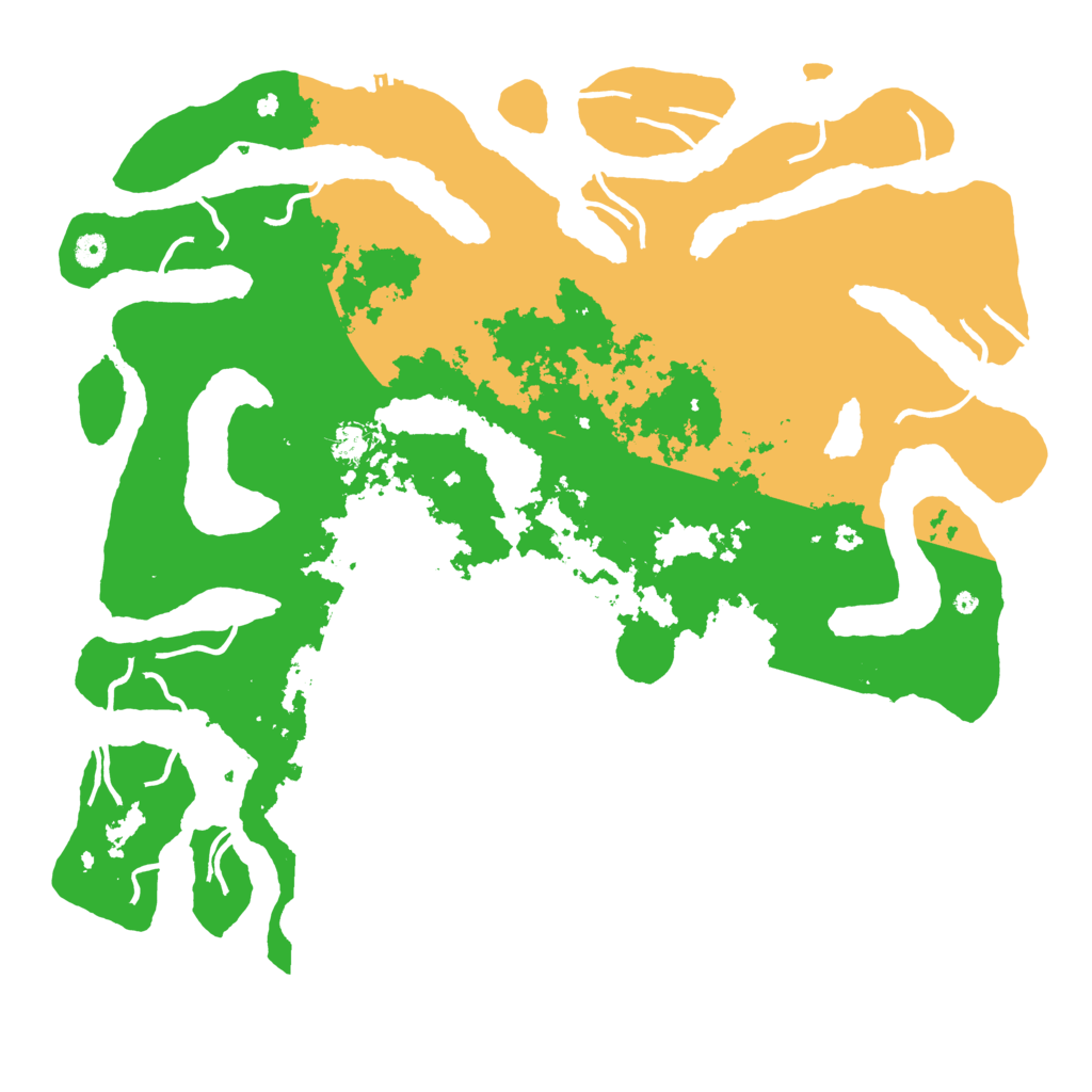 Biome Rust Map: Procedural Map, Size: 5000, Seed: 4515